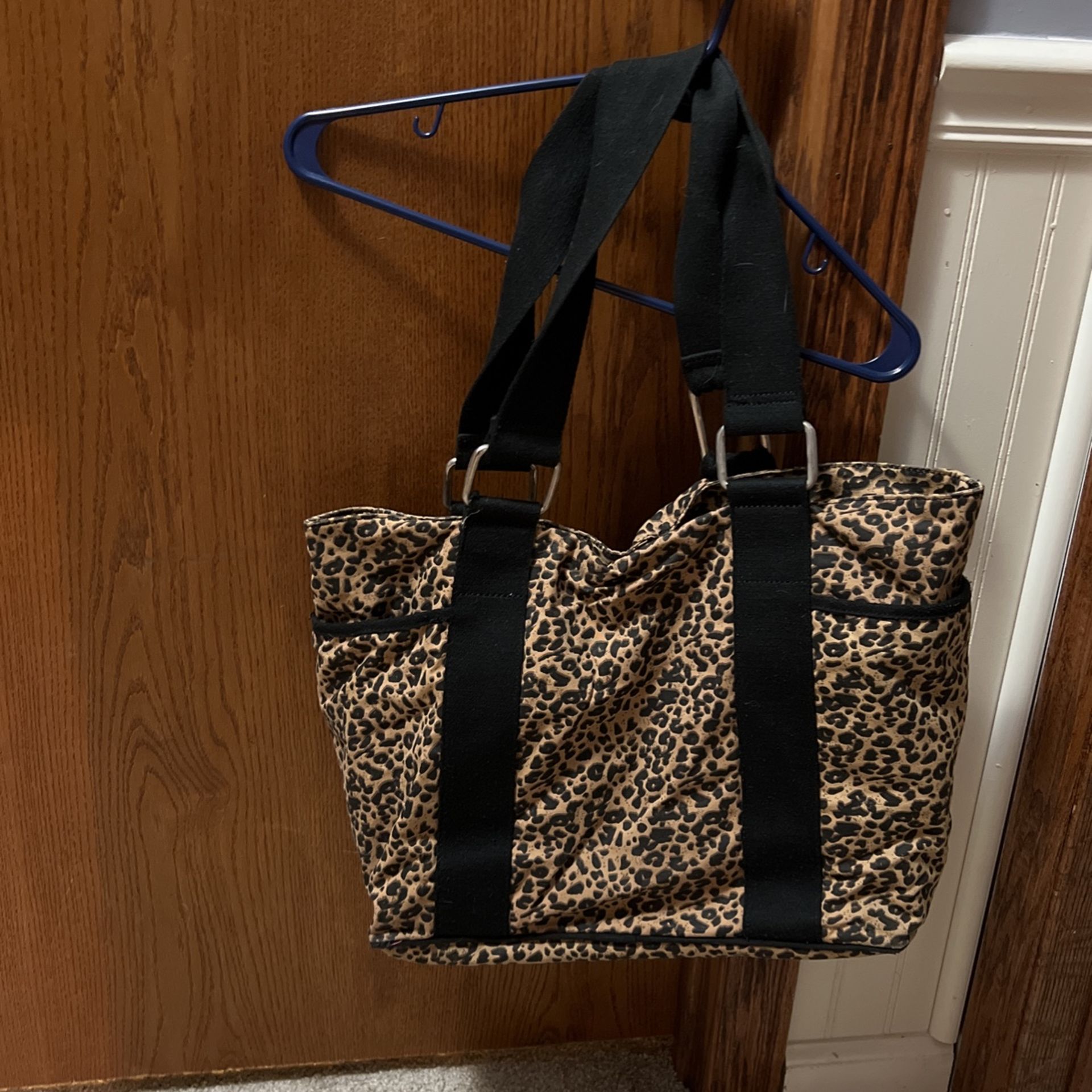 Express Design Studios Leopard Large Tote Bag **Amazing Condition!**