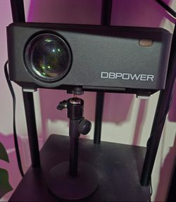 DBPOWER RD-821 Mini Projector – 720P, WiFi + Tripod & Accessories