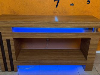 TV Stand with LED Lighting