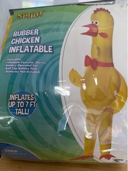 Rubber chicken costume