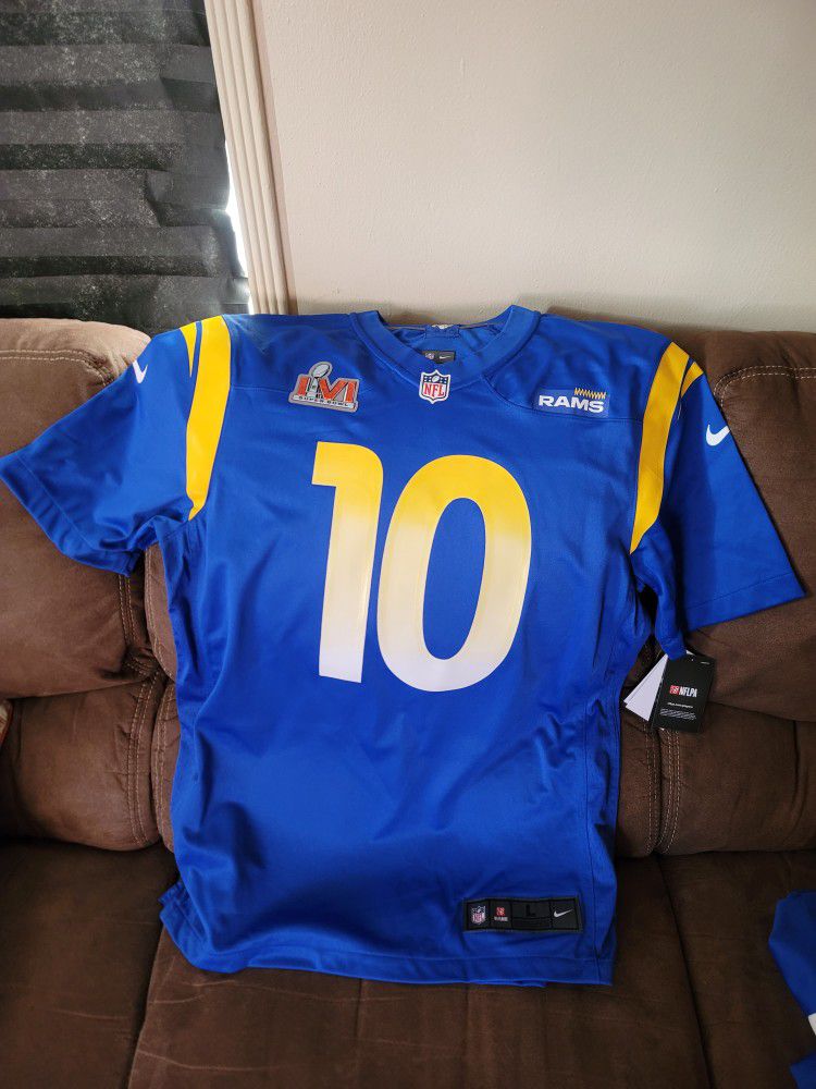 Kupp #10 Rams Jersey With Superbowl Patch, Blue, Medium Or Large Los  Angeles Rams Officially Licensed Product for Sale in Baldwin Hills, CA -  OfferUp