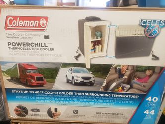 Coleman power chill thermoelectric cooler