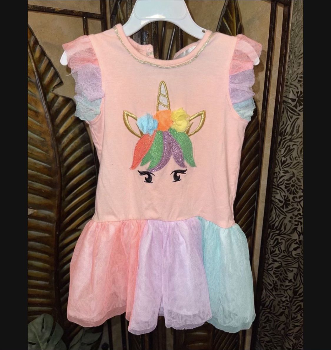 Girls Unicorn 🦄 Dress 2-4T