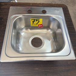 Stainless Steel Sink 15x15x6 