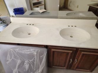 61 Inch Double Bowl Sink