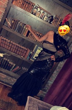 Black Sequin dress