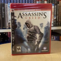 Factory sealed Assassin's Creed PS3 Greatest Hits