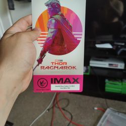 Thor Ragnarok Collectable Ticket #666