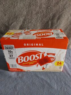 Boost Balanced Nutritional Drink VANILLA 24 BOTTLES 8FL OZ