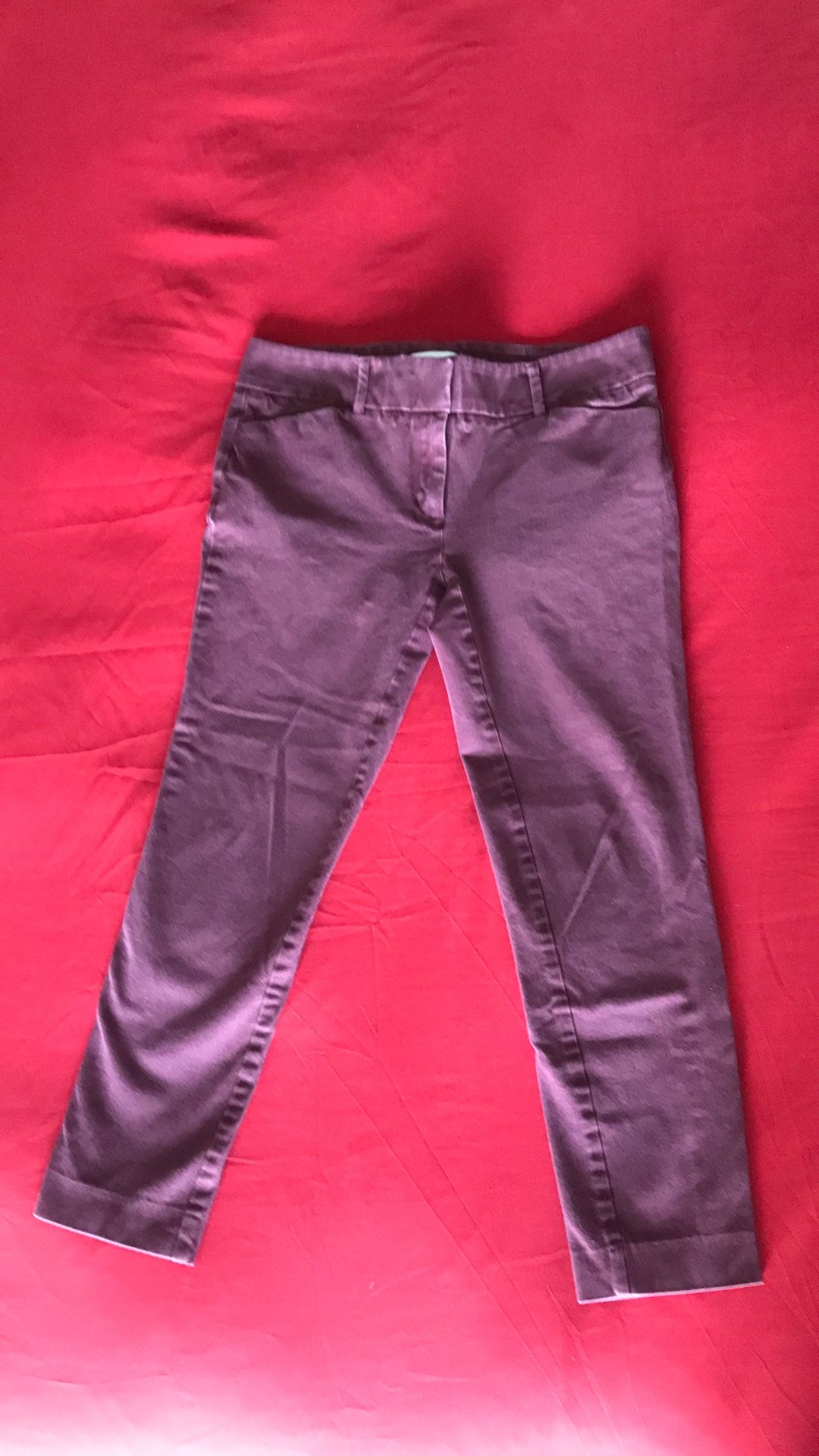 Banana Republic Burgundy Red Cargo Pants Size 4