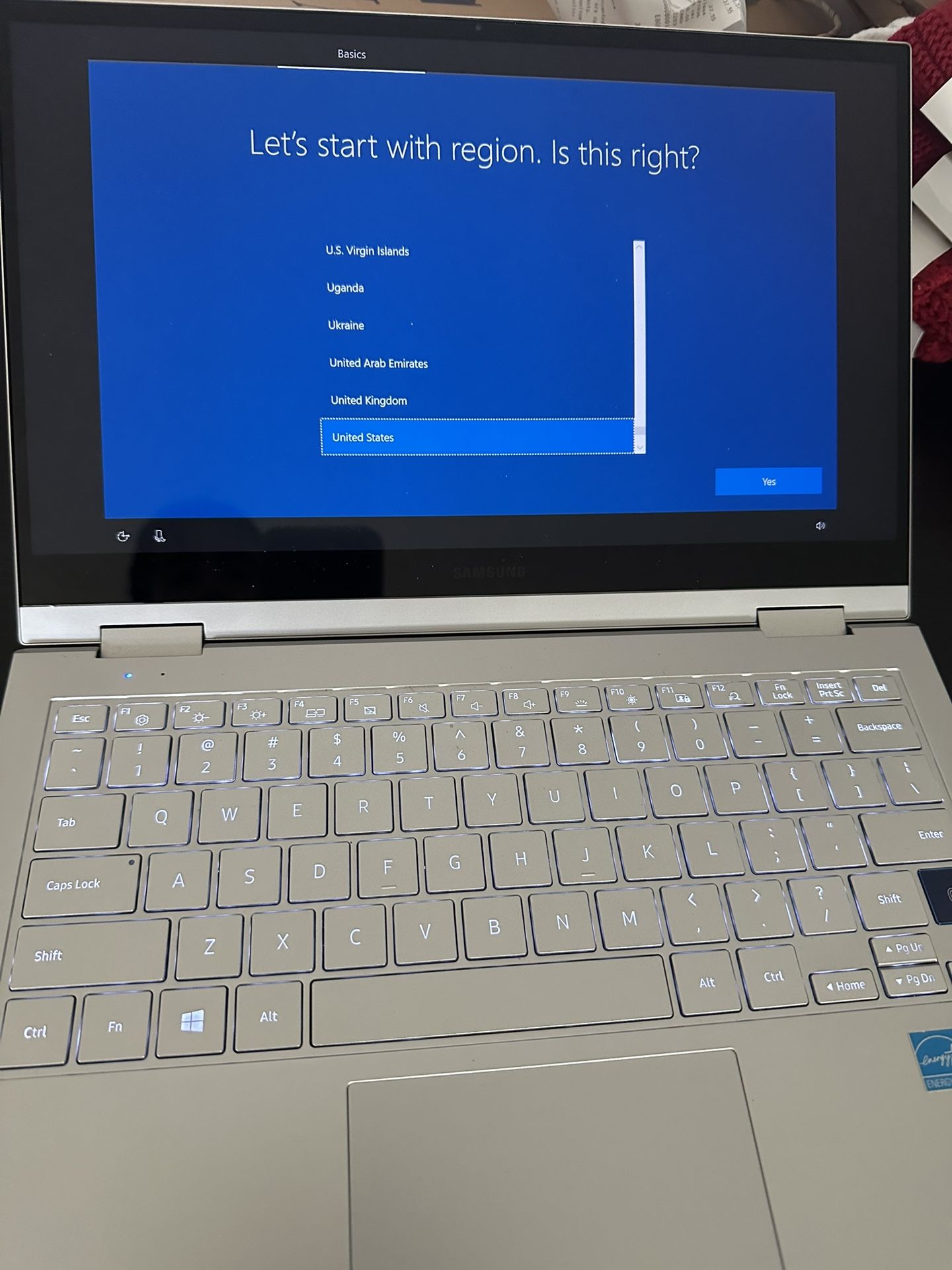 Samsung Foldable Laptop