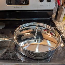 Tramontina 5qt. Triply Stainless Steel Saute Pan