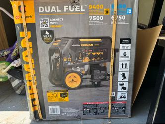 Firman H07553 Dual Fuel Generator