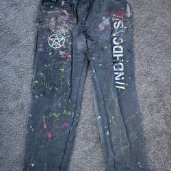 Custom Paint Splatter Sweats 