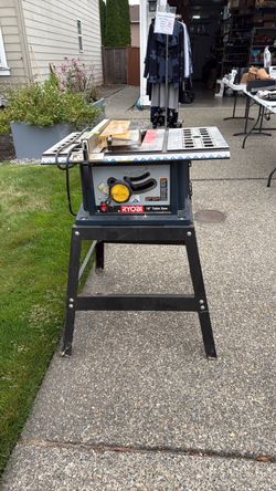 Ryobi 10” Table Saw & Stand