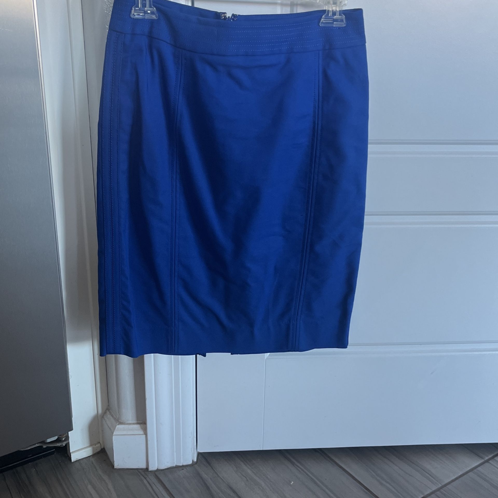 Royal Blue Pencil Skirt By White House Black Market Size 4