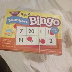 Bingo Game Ages Four And Up