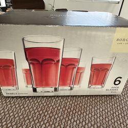 Small Juice Glasses Set Of 6 Great For Gifting Or Dorms