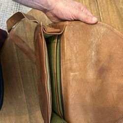 Ladies Leather Messenger Bag