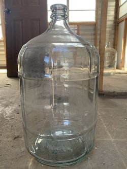 Vintage Glass 5 gallon jugs