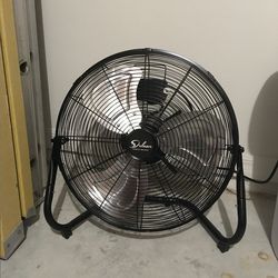 20 Inch 3-Speed High Velocity Heavy Duty Metal Floor Fan