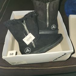 Airwalk Toddler Boots Black Suede Size 10 New for Sale in Bonney Lake WA OfferUp