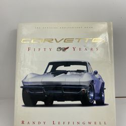 Corvette 50th Anniversary Book - Hardcover In Original Free Shipping
