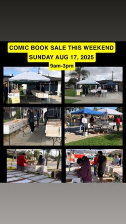 SALE COMICS SUNDAY AUG 17, 2025