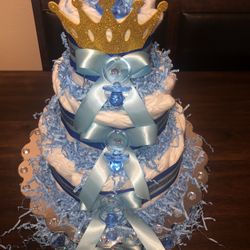 King Prince Diaper Cake 