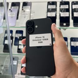 iPhone 16 Unlocked/ 128GB Great Working Condition 