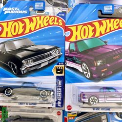 Hotwheels Syclone And El Camino 