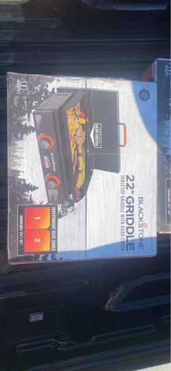 22” Blackstone tabletop griddle Brand new unopened