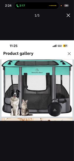 Dog Playpen,Pet Playpen,Foldable Dog Cat Playpens,