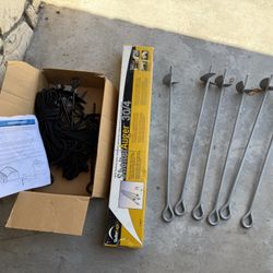 Shelter Auger Spikes 