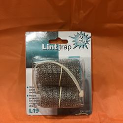 Pack of 2 LDR Stainless Steel Mesh Lint Traps For Washing Machine Hose