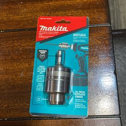 Makita 3/8 Keyless Chuck Adapter 