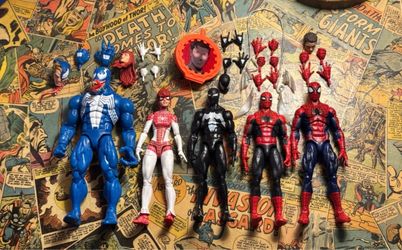 Marvel Legends Spider-Man figure lot