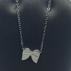 Fashion Guardian Angel Wing Pendant Necklace 