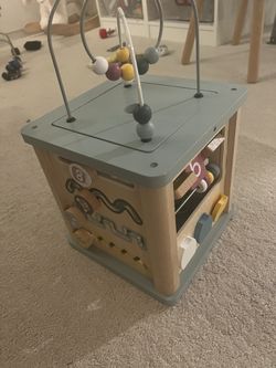 Pottery Barn Big Jigs Activity Cube