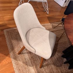 West Elm Mid-Century Upholstered Dining Chair