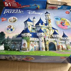 3D Disney Castle Puzzle