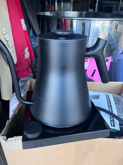 Fellow Stagg EKG Pro Electric Gooseneck Kettle – Precise Temperature Control, Quick Heating, Brew Timer, Scheduling, Stainless Steel, Pour-Over Coffee
