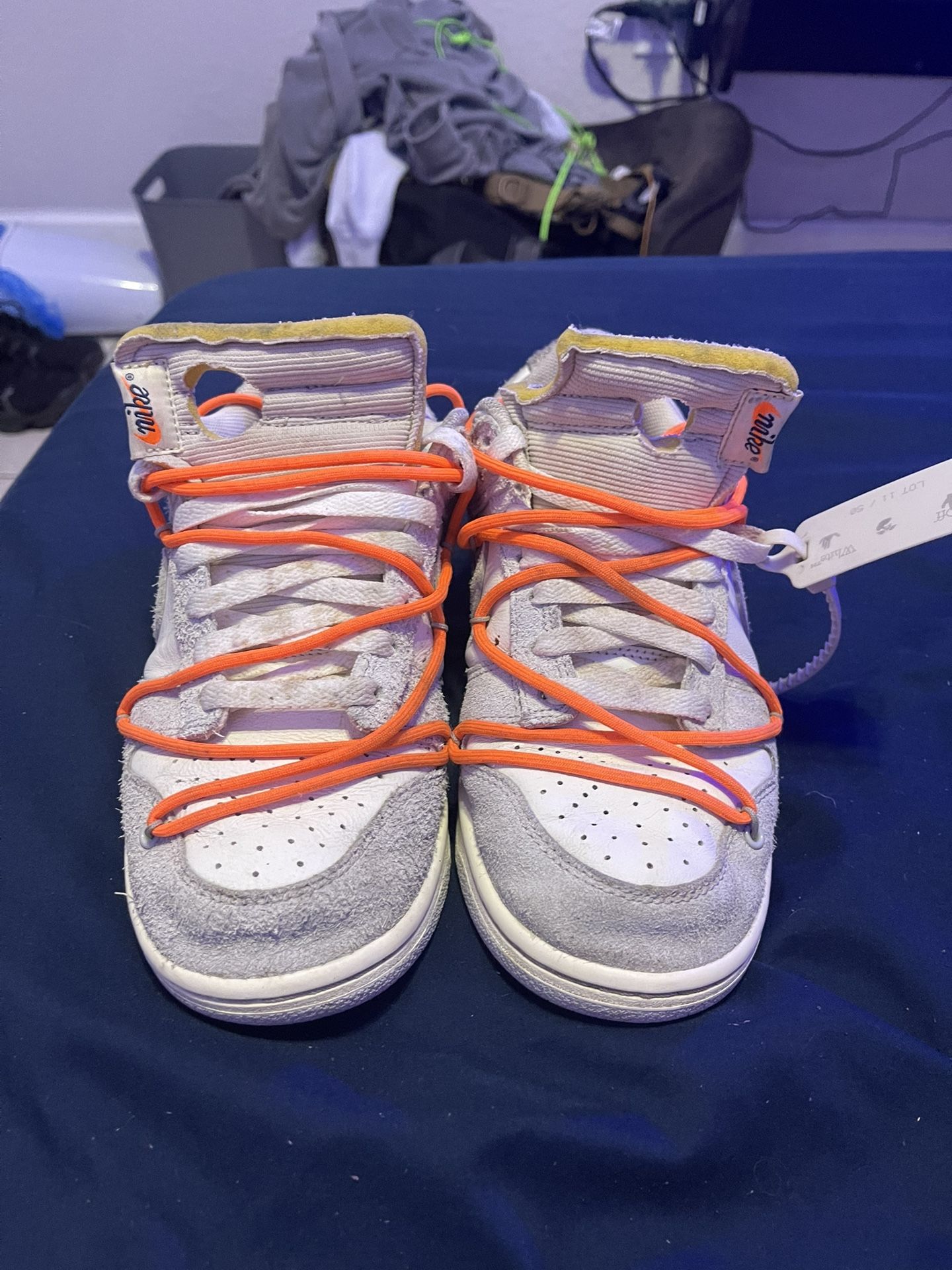 Nike dunks lows off whites