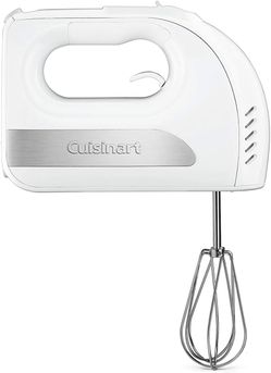 Cuisinart HM-6P1 6-Speed Hand Mixer, White, 6 Speed