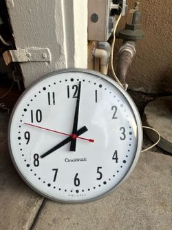 Vintage Cincinnati School Clock