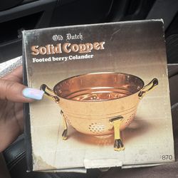 Copper Utensils