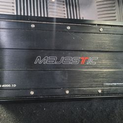 Majestic 4000 Watt Amplifier 