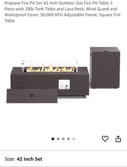 Patio Table Fire Pit