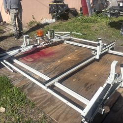 ergorack prime design ladder rack with light