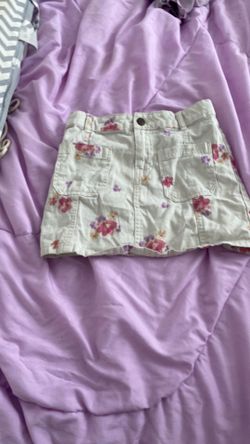 Cute Floral Skinny Skirt